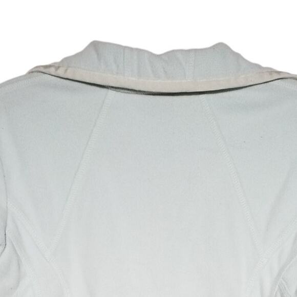 Nike Fleece Zip Jacket Women’s S Blue Long Sleeve Pockets Rear Zip - Picture 5 of 9